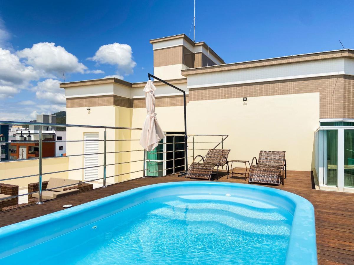 Infinito - Cobertura Frente Mar Com Piscina Appartement Governador Celso Ramos Buitenkant foto